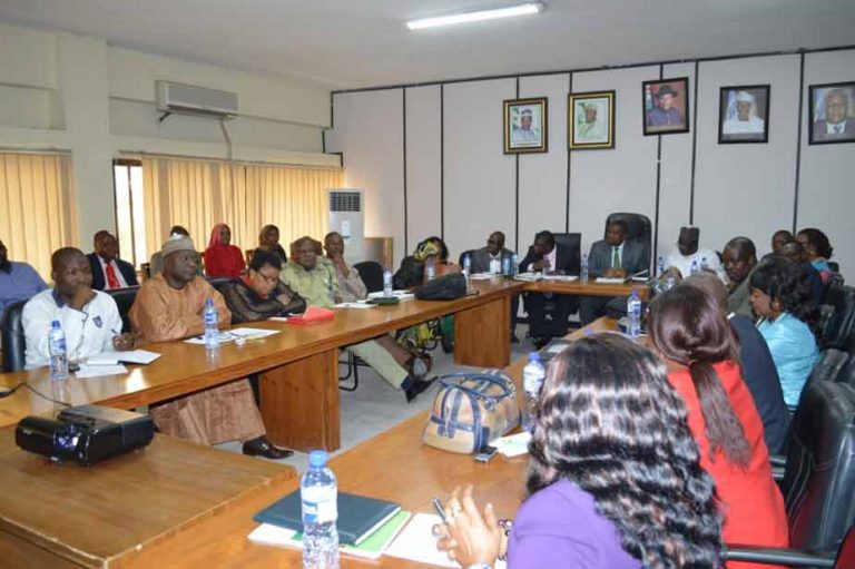 Cross section of participants at the meeting