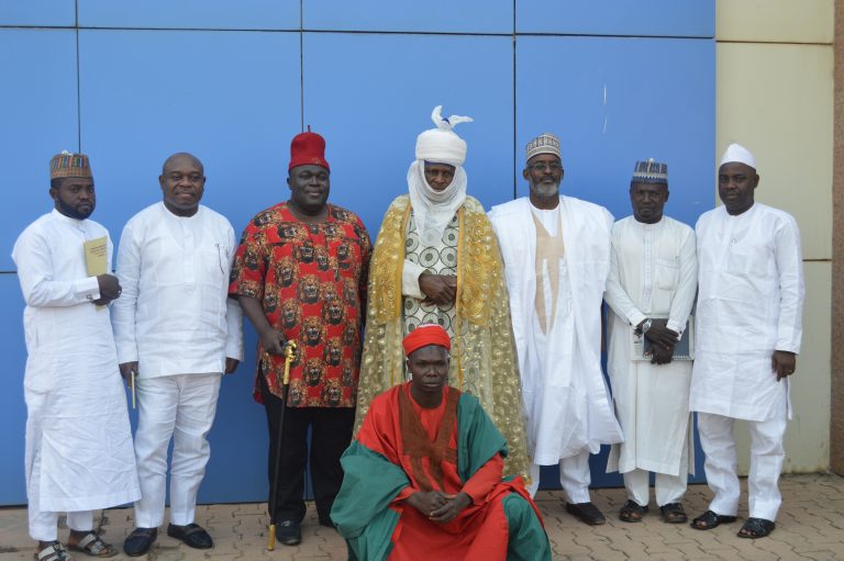 ONA OF ABAJI  PAYS ROYAL COURTESY VISIT TO ICRC