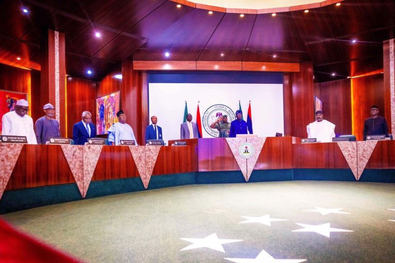 President Tinubu precides over FEC