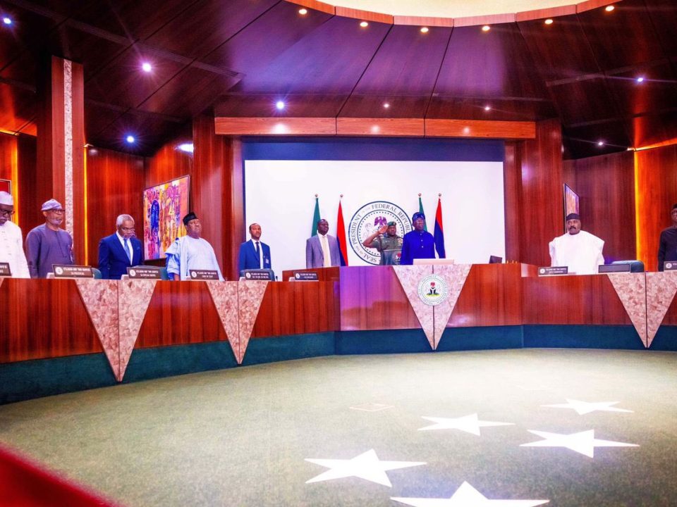 President Tinubu precides over FEC